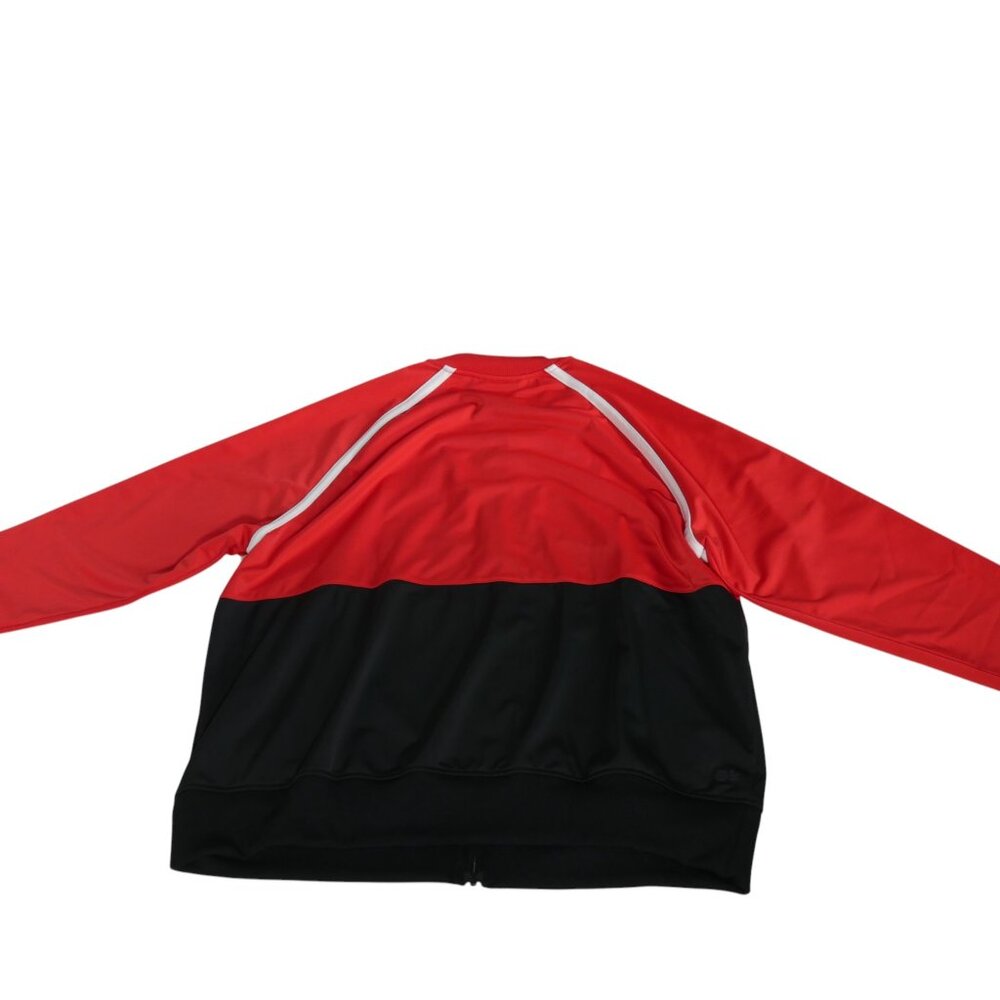 Adidas Men's Red Black Two Piece Tracksuit Set Jacket HC2076 Pants H48432 XL - Picture 4 of 14